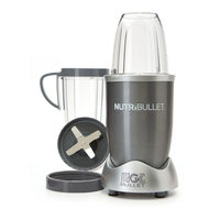 Nutribullet Magic Bullet Quick Manual