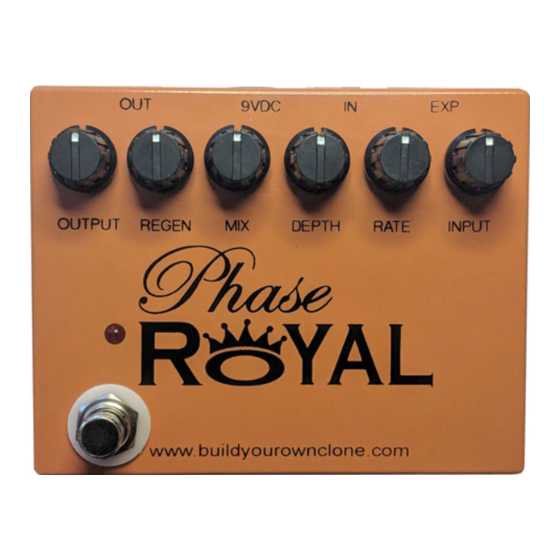 BYOC Phase Royal Instructions Manual