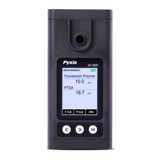 Pyxis SP-380P User Manual