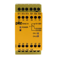Pilz P2HZ X1 Operating Manual