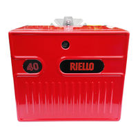 Riello 482 T58 Installation, Use And Maintenance Instructions