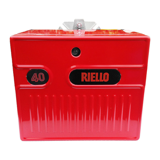 Riello G20S Installation, Use And Maintenance Instructions