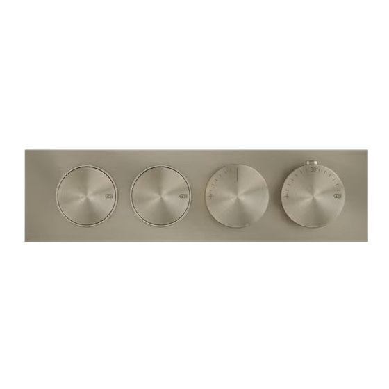 Gessi ORIGINI 66222 Manual