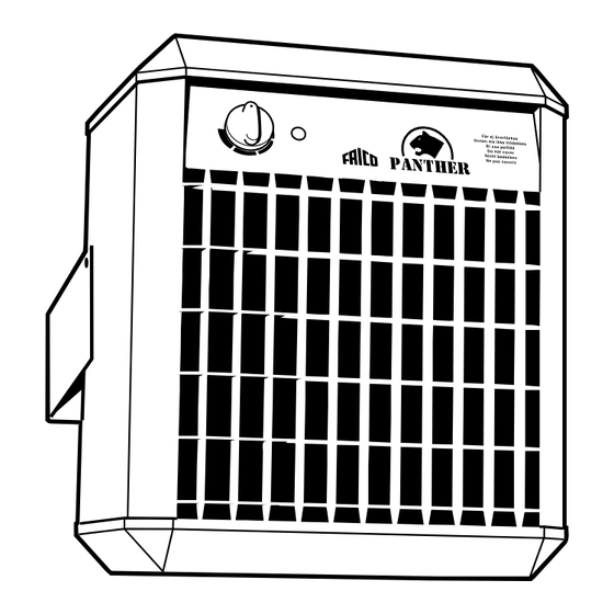 Frico panther 6 Original Instructions Manual
