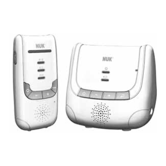 NUK DECT Babyphone ECO Control Operating Instructions Manual