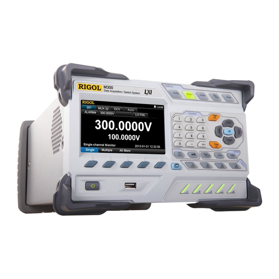 Rigol M300 Quick Manual