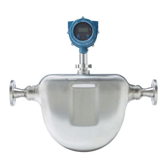 Micro Motion CDM100P Installation Manual