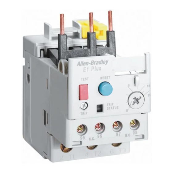 Rockwell Automation A-B 193 E1 PLUS Application And Installation