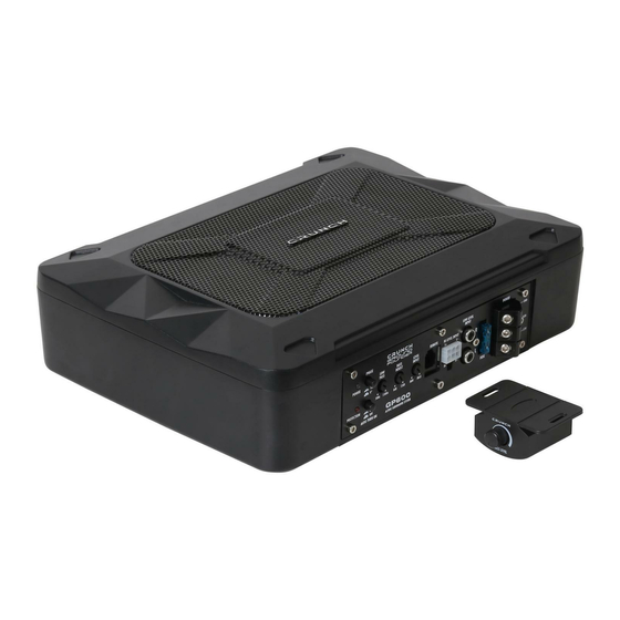 Crunch GP600 Owner's Manual