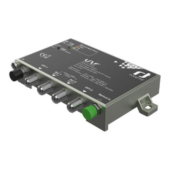 Inverto Unifiber IDLF-RXLOO2-WOOOO-OPR User Manual