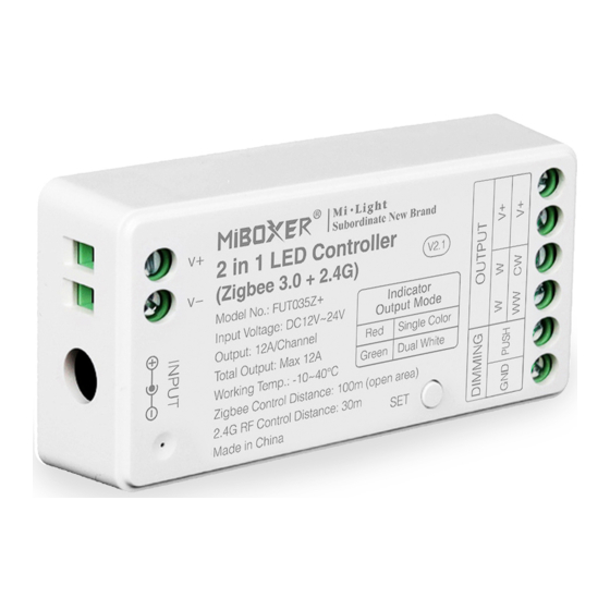 Miboxer Mi-Light Manual
