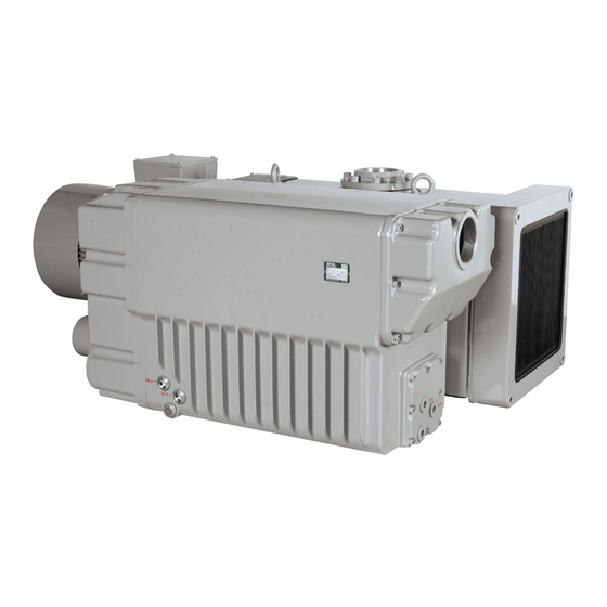 User Manuals: PVR EU 750/B Vane Vacuum Pump