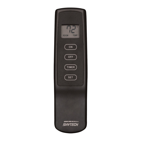 Skytech 1420TH-A Installation And Operating Instructions Manual