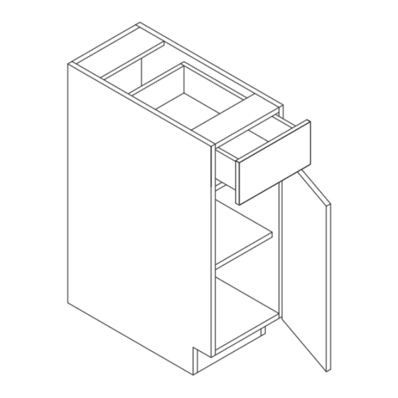 ROBERTO FIORE Cabinets To Go BC12 Assembly Instructions