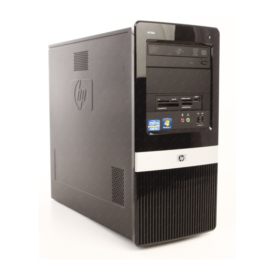 HP Elite 7200 - Microtower PC Manuals
