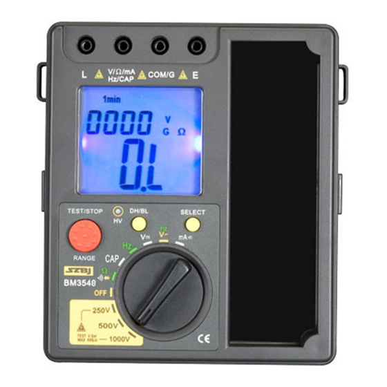 Sinometer BM3548 User Manual