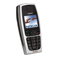 Nokia 6016i - Cell Phone - CDMA2000 1X User Manual