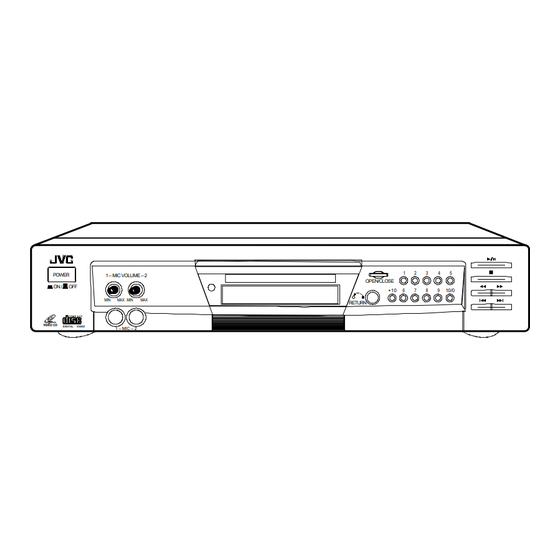 JVC XL-SV302SL Service Manual