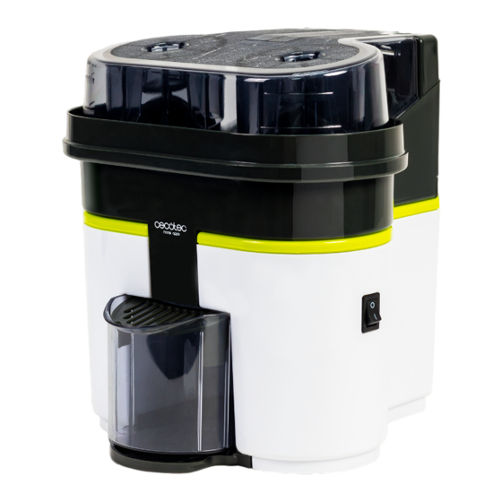 cecotec Turbo-juicer Instruction Manual