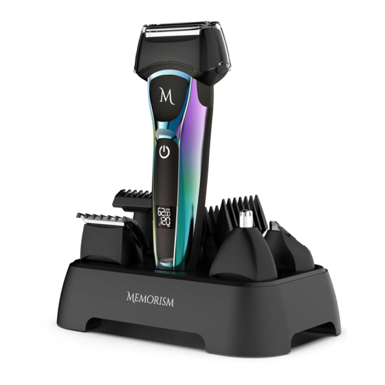 User Manuals: Memorism GS5 Men's Grooming Kit
