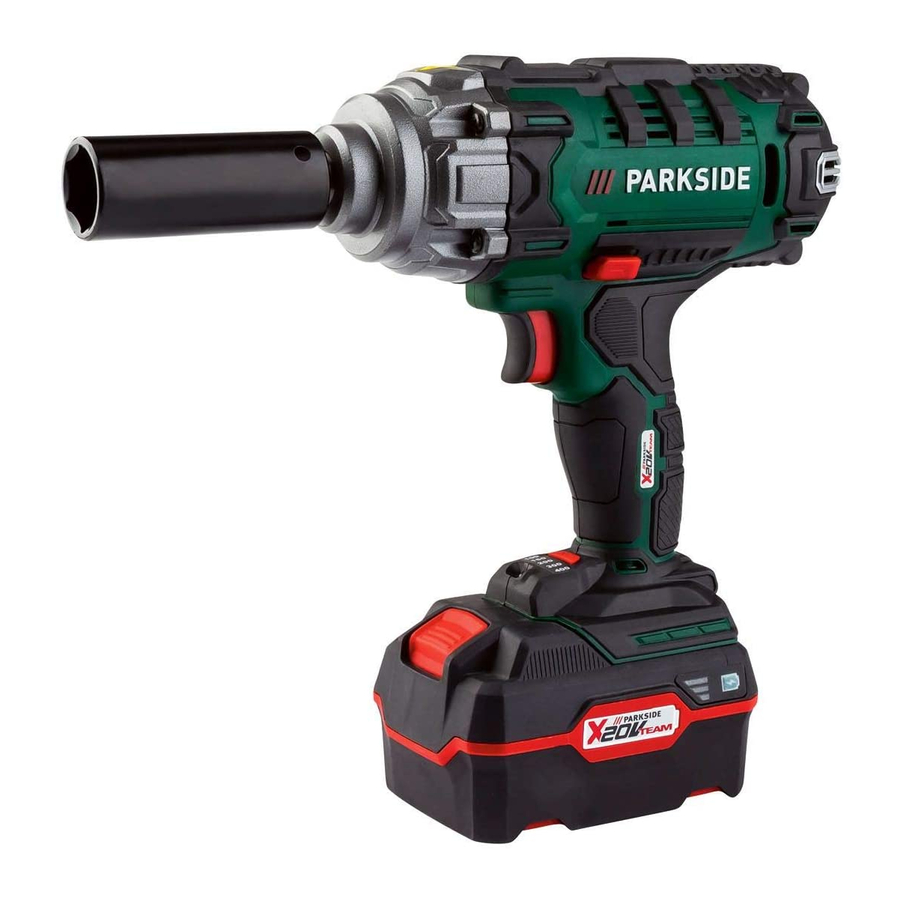 Parkside PASSK 20-Li A1 Manual