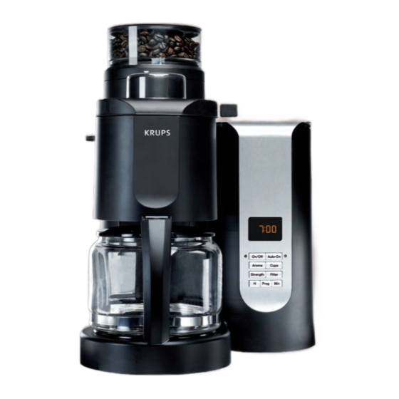 Krups KM 7005 Manual