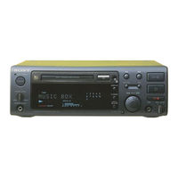 Sony MDS-102/MD1 Service Manual