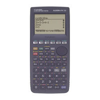 Casio ALGEBRA FX 1.0 Plus Manuals ManualsLib