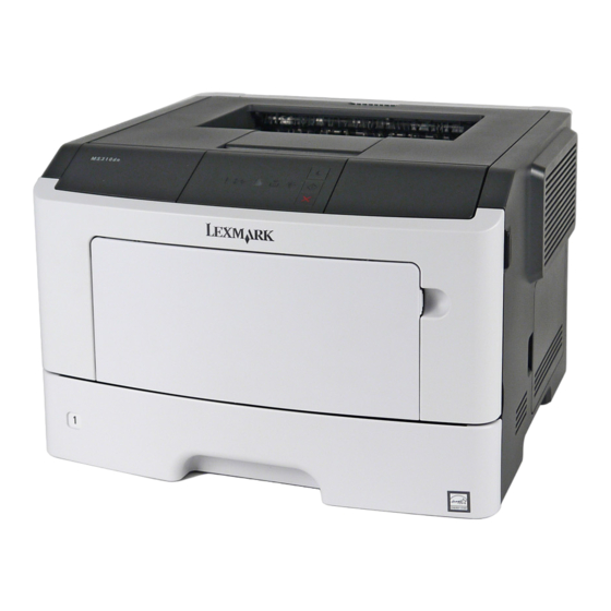 Lexmark MS310 Series Specfications