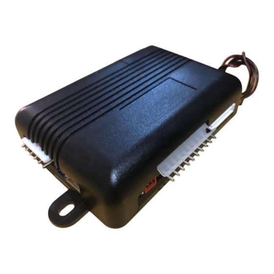 Audiovox Car Security System APS-610 Installation Manual