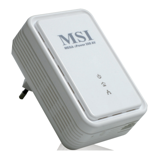 MSI MEGA ePower 200AV User Manual