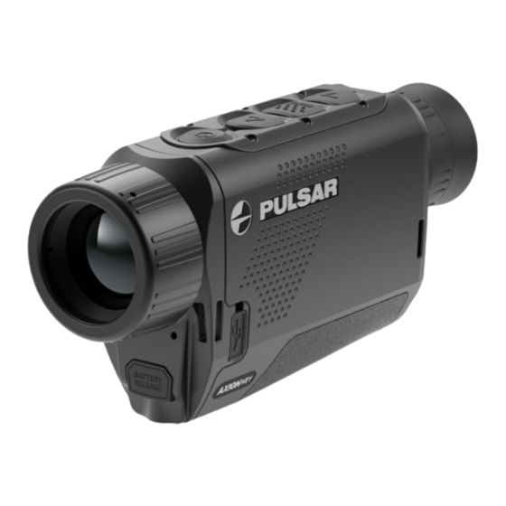 Pulsar Axion Key Operating Instructions Manual