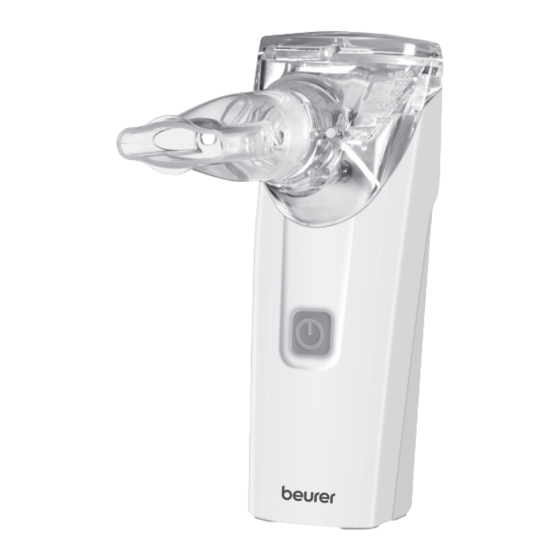 Beurer IH 55 Instructions For Use Manual