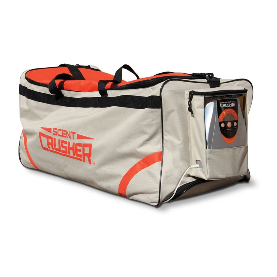 Scent Crusher Gear Bag Instructions