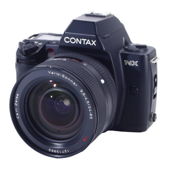 Contax NX Instruction Manual