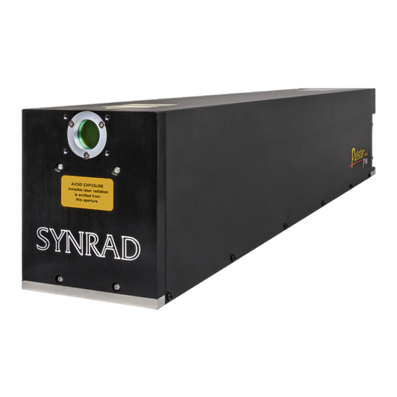 Novanta SYNRAD Pulstar p100 Quick Start Manual