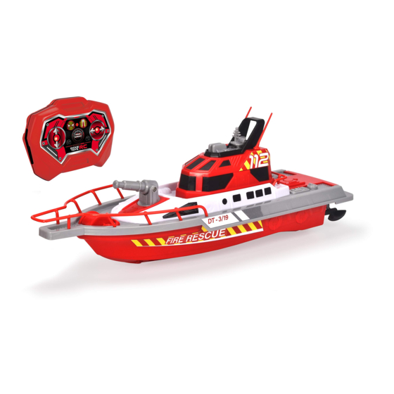DICKIE TOYS RC FIRE BOAT Operating Instructions Manual