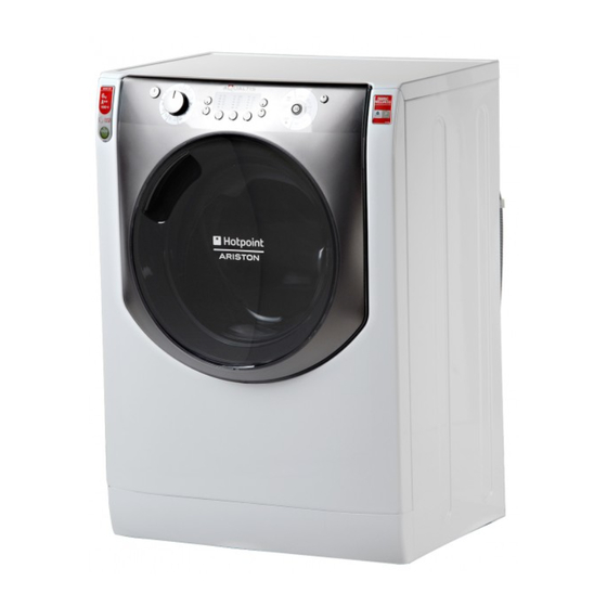 Hotpoint Ariston AQUALTIS AQS62L 09 Instructions For Installation And Use Manual