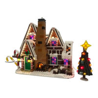 Glow Bricks Gingerbread House Lego 10267 Installation Manual