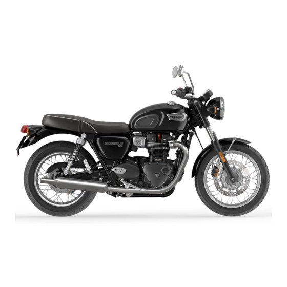 Triumph Speed Twin 900 Owner's Handbook Manual