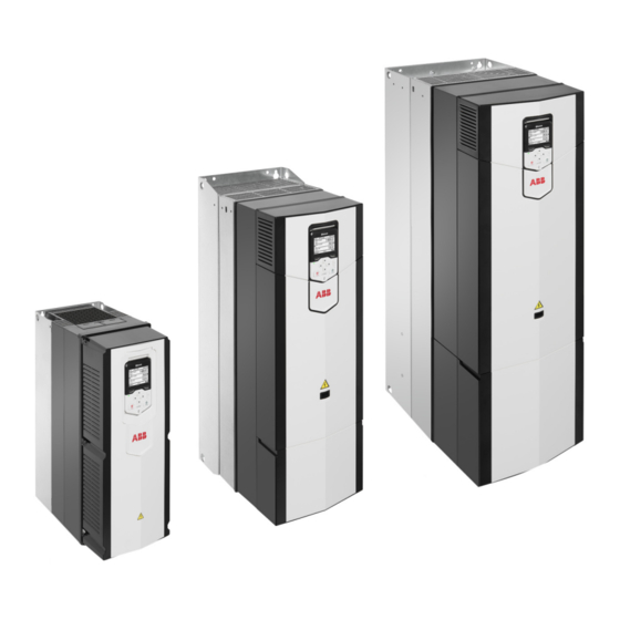 ABB ACS880-31 Quick Installation And Start-Up Manual
