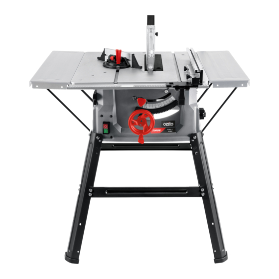 OZITO TBS2010 ASSEMBLY MANUAL Pdf Download ManualsLib