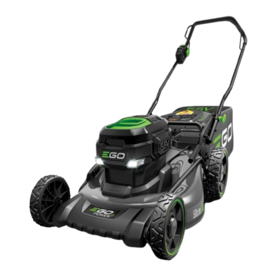 EGO LM2010 Repair Manual Line