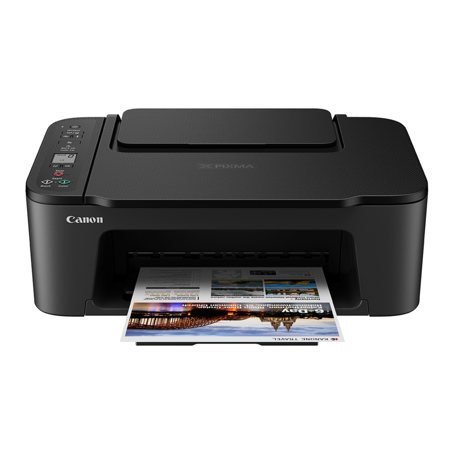 Canon PIXMA TS3400 Series, PIXMA TS3450, PIXMA TS3440 Manual