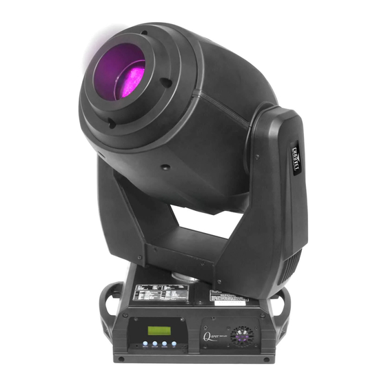 Chauvet Q-Spot 560 LED Quick Reference Manual