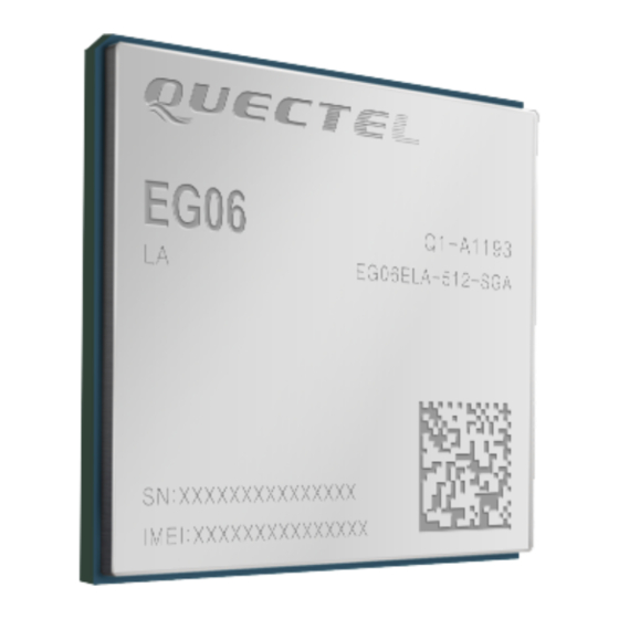 Quectel EG06 Series Manual