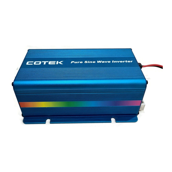 Cotek S Series User Manual