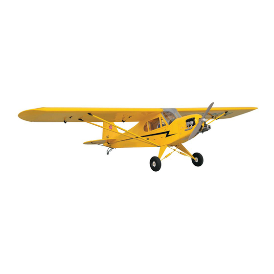 THE WORLD MODELS PIPER J-3 CUB EP Instruction Manual