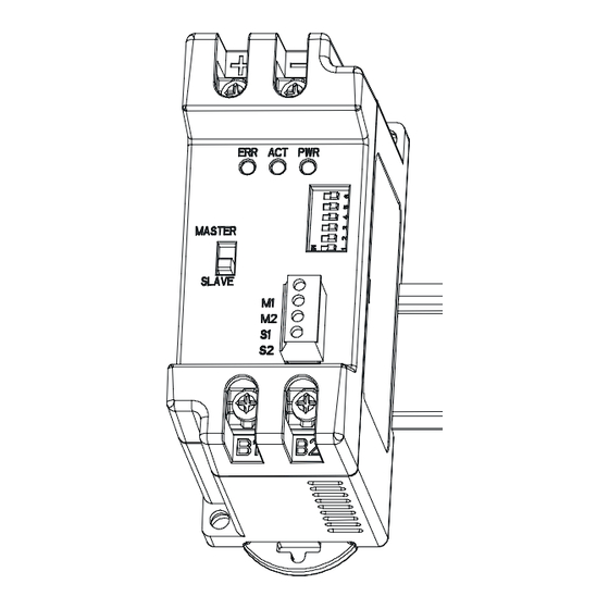 Delta Electronics Brake Modules BUE Series Instruction Sheet