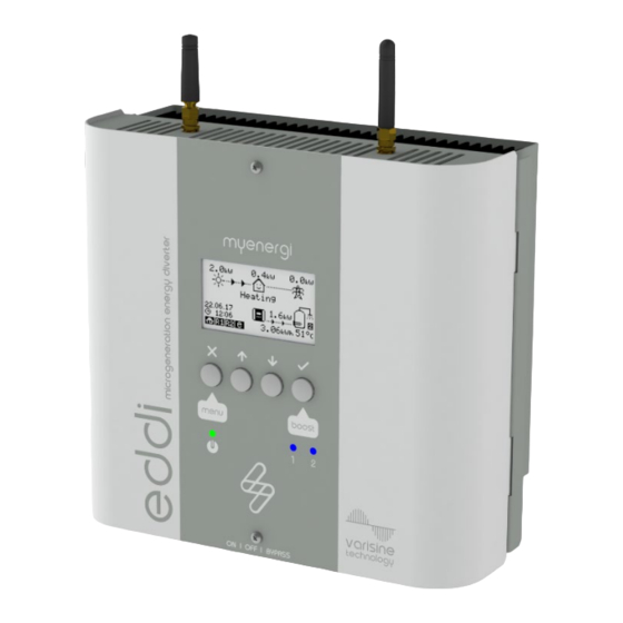 Myenergi eddi 16A1P01H Installation Manual